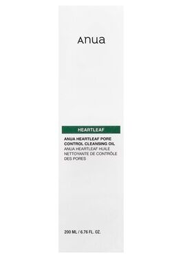 Anua Heartleaf Pore Control Cleansing Oil, for Face 6.76 fl oz Exp : 2028